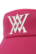 Women's Knit Visor - Hot Pink