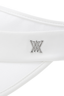 Women's Centre Ribbon Visor - White