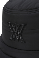 Women's Padded Stitch Hat - Black