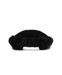Woven Stitch Earring Cap - Black