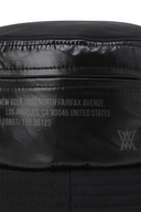 Unisex Lettering Bucket Hat - Black