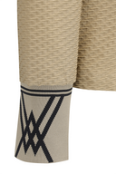 Women's FA Back Zip Long T-Shirt - Beige