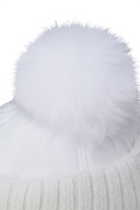 Women's Knitband Cap - Cream