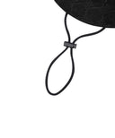 ANEW GOLF Monogram Suede Bucket Hat - Black