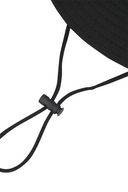 Unisex Lettering Bucket Hat - Black