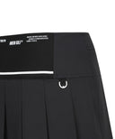 Anew Golf Women's Logo Band Point Pleats Skirt - Black