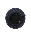 Uni Logo Pattern Hat - Black