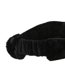 Woven Stitch Earring Cap - Black