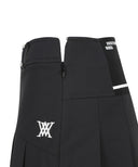 Anew Golf Women's Logo Band Point Pleats Skirt - Black