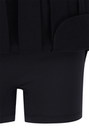 Women's WI Brushed Fleece Pleated Skirt - Black