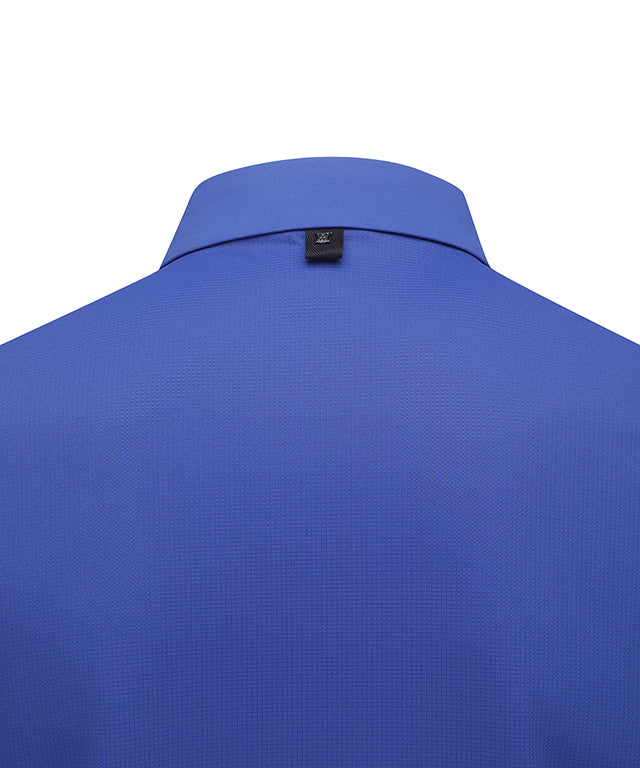 Men's Sleeve Signature Logo T-Shirt - R/Blue