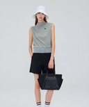 Unisex Two Tone Tote Bag - Black
