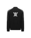Men's Windproof Pocket Sweater Cardigan - Black