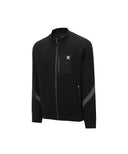 Men's Windproof Pocket Sweater Cardigan - Black