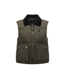 Women's Utility Down Vest - Dark Khaki