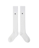 Women's Wool Over Knee High Socks - Ivory