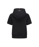 Women's Hooded T-Shirt - Black