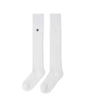 Women's Wool Over Knee High Socks - Ivory