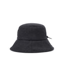 Uni Logo Stitch Padded Bucket Hat - Dark Gray