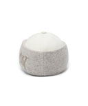 Uni Fabric Mix Earband Cap - Cream