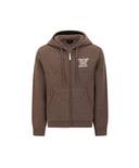 Men's Comfort Hoodie Knit Cardigan - Brown