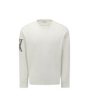 Men's Logo Crewneck Sweater - Off White