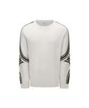 Men's Logo Sleeve Crewneck Sweater - Off White