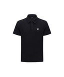 Men's Wave Textured Transition Short Sleeve T-Shirts - Black