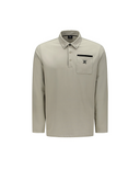 Men's Stud Pocket T-Shirt - Khaki Beige