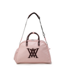Uni Vintage Leather Boston Bag - Pink
