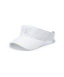 Uni Tee Holder Logo Visor - White