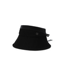 Women's Layered Wide Visor - Black