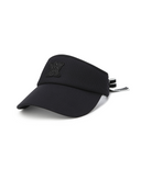 Women's Knit Ribbon Visor - Black