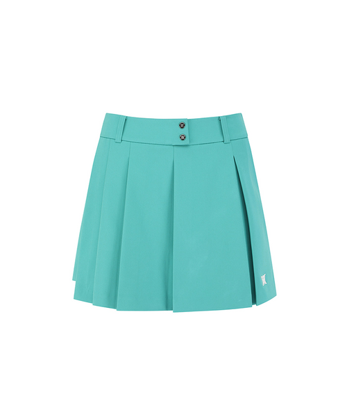 パンツ vintage turquoise blue green half pants Women's Pleated Half Pants - Aqua Blue – Anew Golf USA