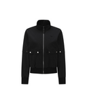 Women's Multi Pocket Blouson Jacket - Black