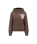 Women's Comfort Hoodie Knit - Brown