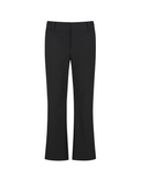 Women's Semi Boot Cut Pants - Black
