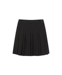Women's Pleated Skirt - Black