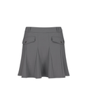 Women's Panel Flare Skirt - Dark Grey