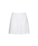 Women's Double Pleats Skirts - White