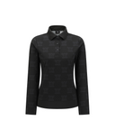 Women's Logo Pattern T-Shirt - Black