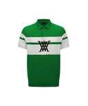 Men's Abstract Color Block Sweater - Green