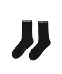 Men's Basic Middle Socks - Black