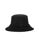 Uni Fabric Mix Padded Bucket Hat - Black