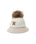 Women's Texture Bucket Hat - Off White