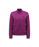 Women's Pocket Patch Sweater Cardigan - Wine