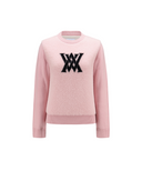 Women's Windproof Big Logo Sweater - Light Pink