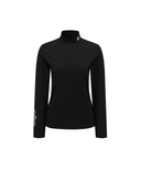 Women's Brushed Fleece Baselayer - Black