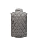 Men's Light Orbit Quilted Down Vest - Grey