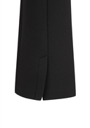 Women's Slit Boot Cut Pants - Black